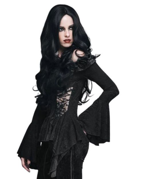 Embellished Gothic Punk Top