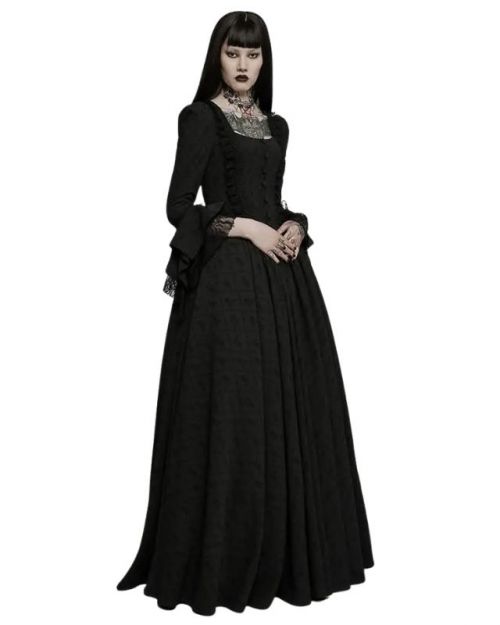 Gothic Thorn Rose Gown