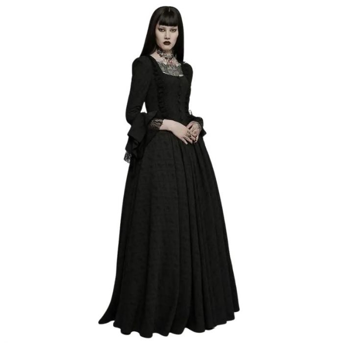 Gothic Thorn Rose Gown