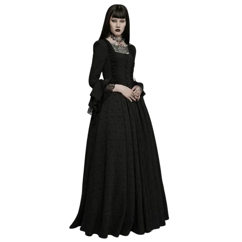 Gothic Thorn Rose Gown