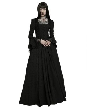 Gothic Thorn Rose Gown