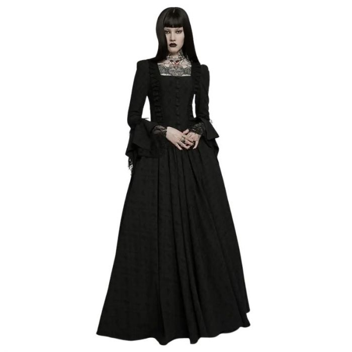 Gothic Thorn Rose Gown