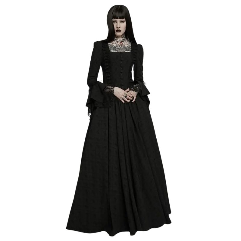 Gothic Thorn Rose Gown