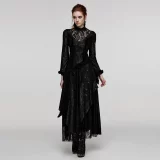punk-rave-women-s-gothic-flared-sleeved-mesh-splice-lace-dress-32796383379571
